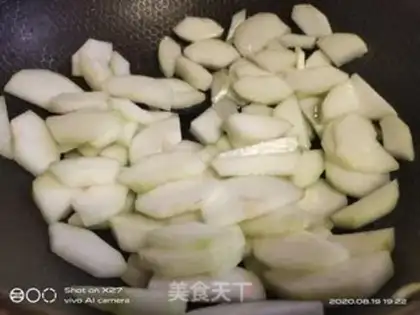 Make Shrimp and melon step 3