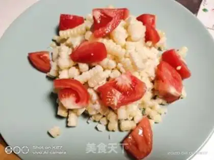 Make Corn tomato shrimp salad step 5