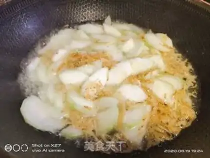Make Shrimp and melon step 4