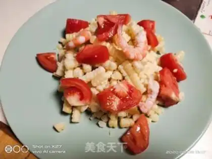 Make Corn tomato shrimp salad step 6