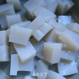 Make cucumber with sweet potatoes step 1