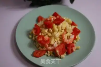 Make Corn tomato shrimp salad step 7