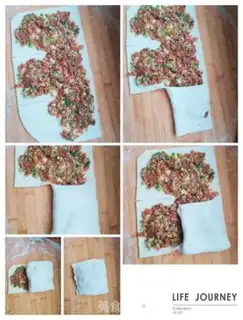 Make Multilayered meatloaf step 6