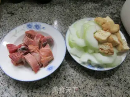 Make A tofu tofu chicken leg guacamole step 0