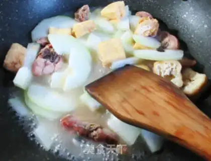 Make A tofu tofu chicken leg guacamole step 2