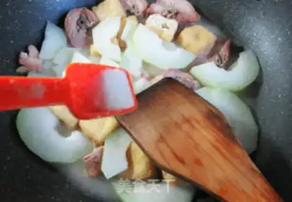 Make A tofu tofu chicken leg guacamole step 3