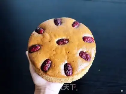 Make Red-sugar hairloaf step 14