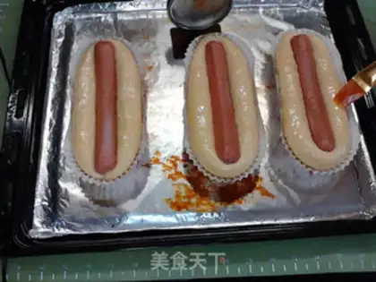 Make Beef dog bowel breadboat step 12