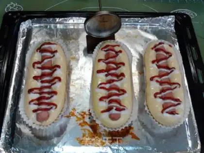 Make Beef dog bowel breadboat step 13