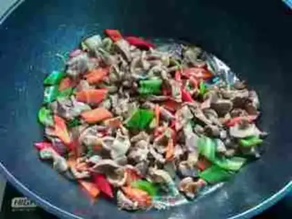 Make The peppers and the chickens step 7