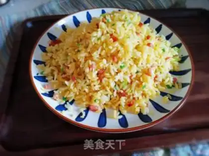 Make Gold egg fried rice step 10