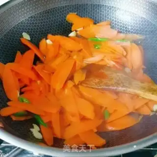 Make Carrot fried eggs step 6