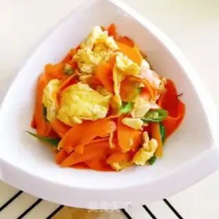 Make Carrot fried eggs step 8