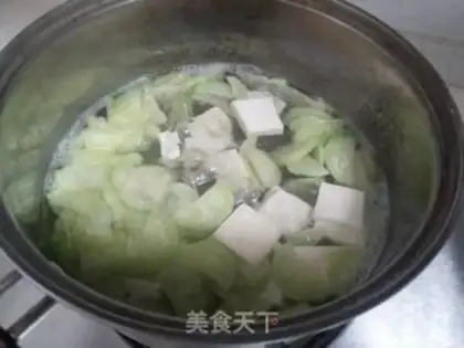Make Tofu soup step 4