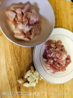 Make Five flowers and four beans step 1