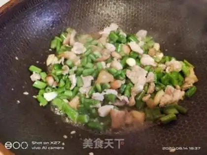 Make Five flowers and four beans step 5