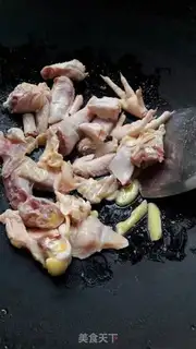 Make Six Wangzi chicken step 3