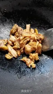 Make Six Wangzi chicken step 5