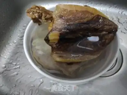 Make Scrawny fish step 1
