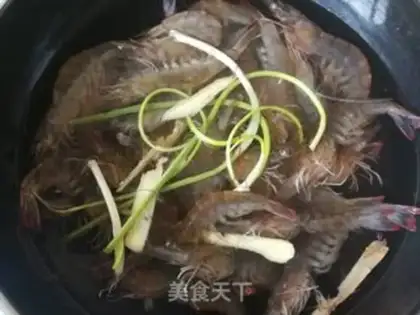 Make Lemon sour shrimp step 1