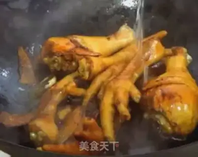 Make Red chicken claws, chicken legs step 3