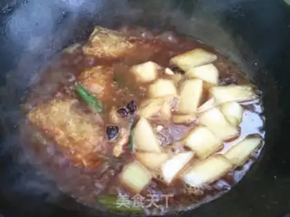 Make Bring fish to burn the melon step 6