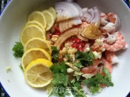 Make Lemon sour shrimp step 10