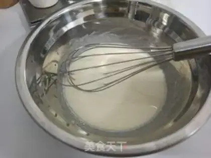 Make Chi Fung Cake step 1