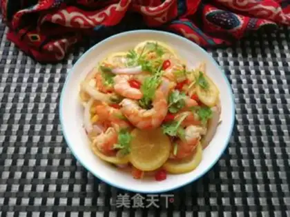 Make Lemon sour shrimp step 13