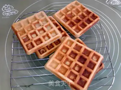 Make Sesame peanut butter waffles step 11
