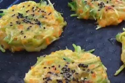 Make A radish pancake step 6
