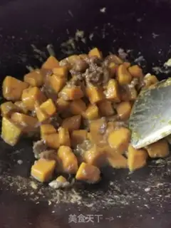 Make Steam pumpkin powder step 8