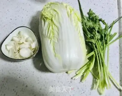 Make Lily cabbage step 0