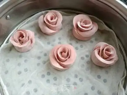 Make "Seven Eve Rose dumplings." step 11