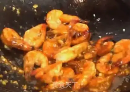 Make Garlic shrimp step 5
