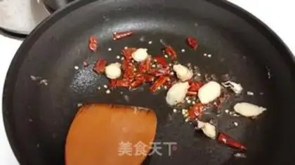 Make Spicy bean petals step 9