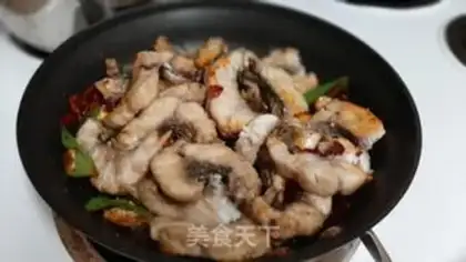 Make Spicy bean petals step 11