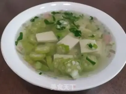 Make Autumn tofu soup step 6