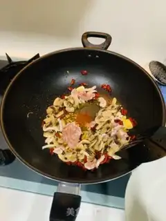 Make Snack, snuff, cabbage step 4