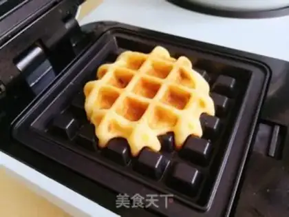 Make Seaweed with waffles step 3