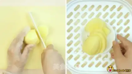 Make Creamed potatoes step 1
