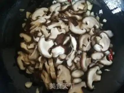 Make Garlic fried mushrooms step 6