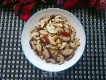Make Garlic fried mushrooms step 9