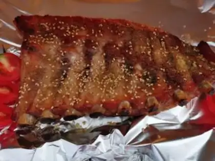 Make Bread the ribs step 8