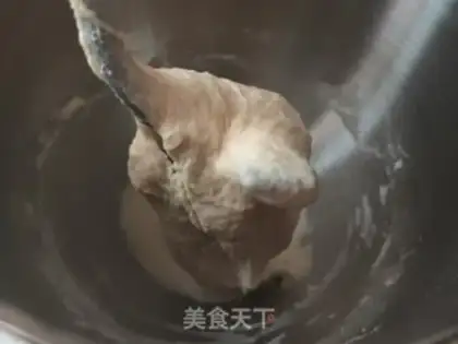 Make Bean roll bread step 1