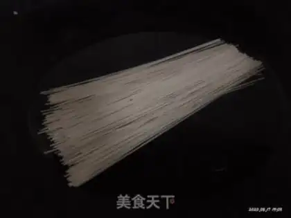 Make Shrimp silk noodles step 0