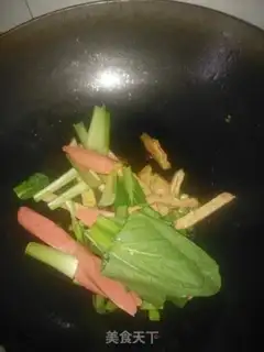 Make # Clear the noodles # step 6