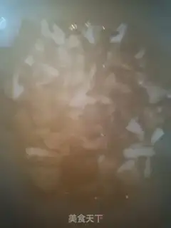 Make Fry mushroom shrimp step 7