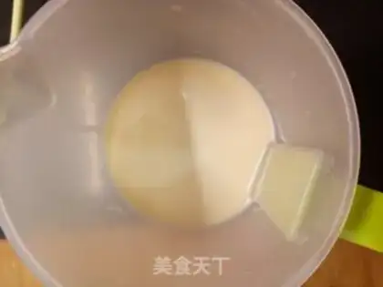 Make Eggskin coconut step 1