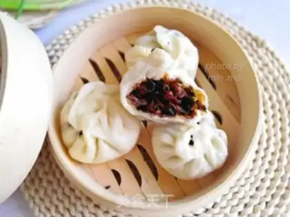 Make Plum buns step 21
